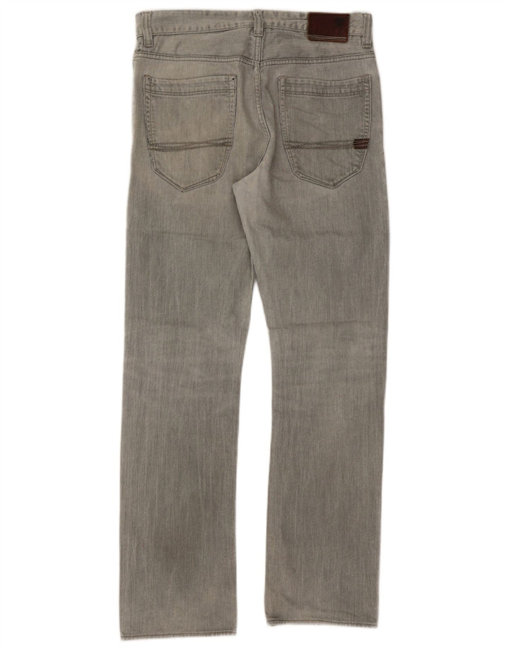 Calça jeans reta masculina TIMBERLAND W32 L31 cinza