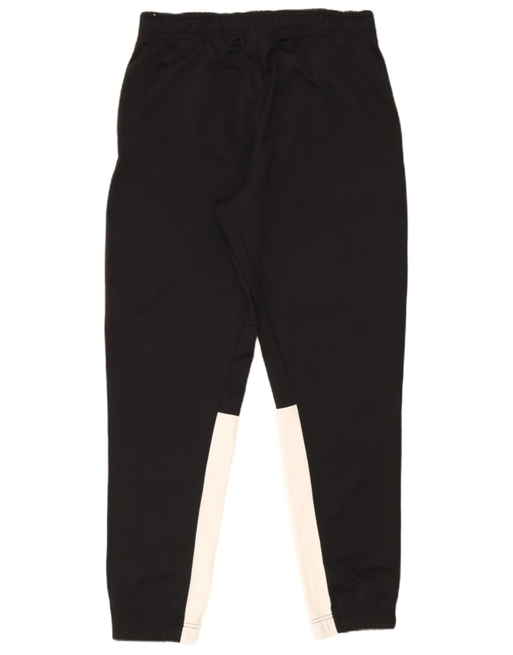 Calça de treino masculina Nike Joggers grande preto colorblock poliéster