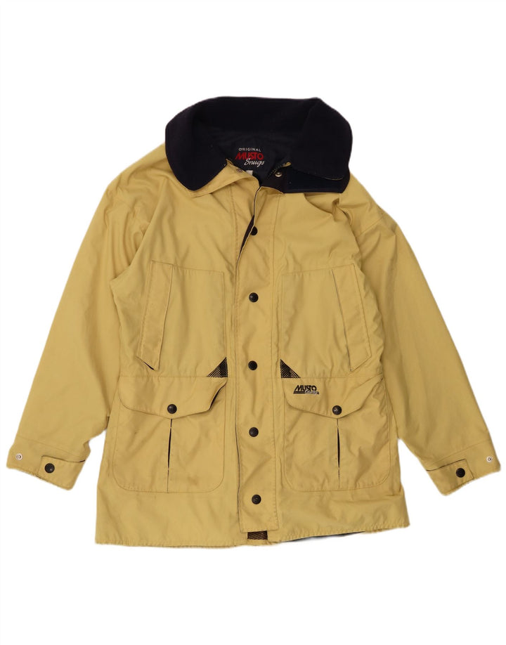 Jaqueta utilitária masculina Musto UK 38 amarelo médio