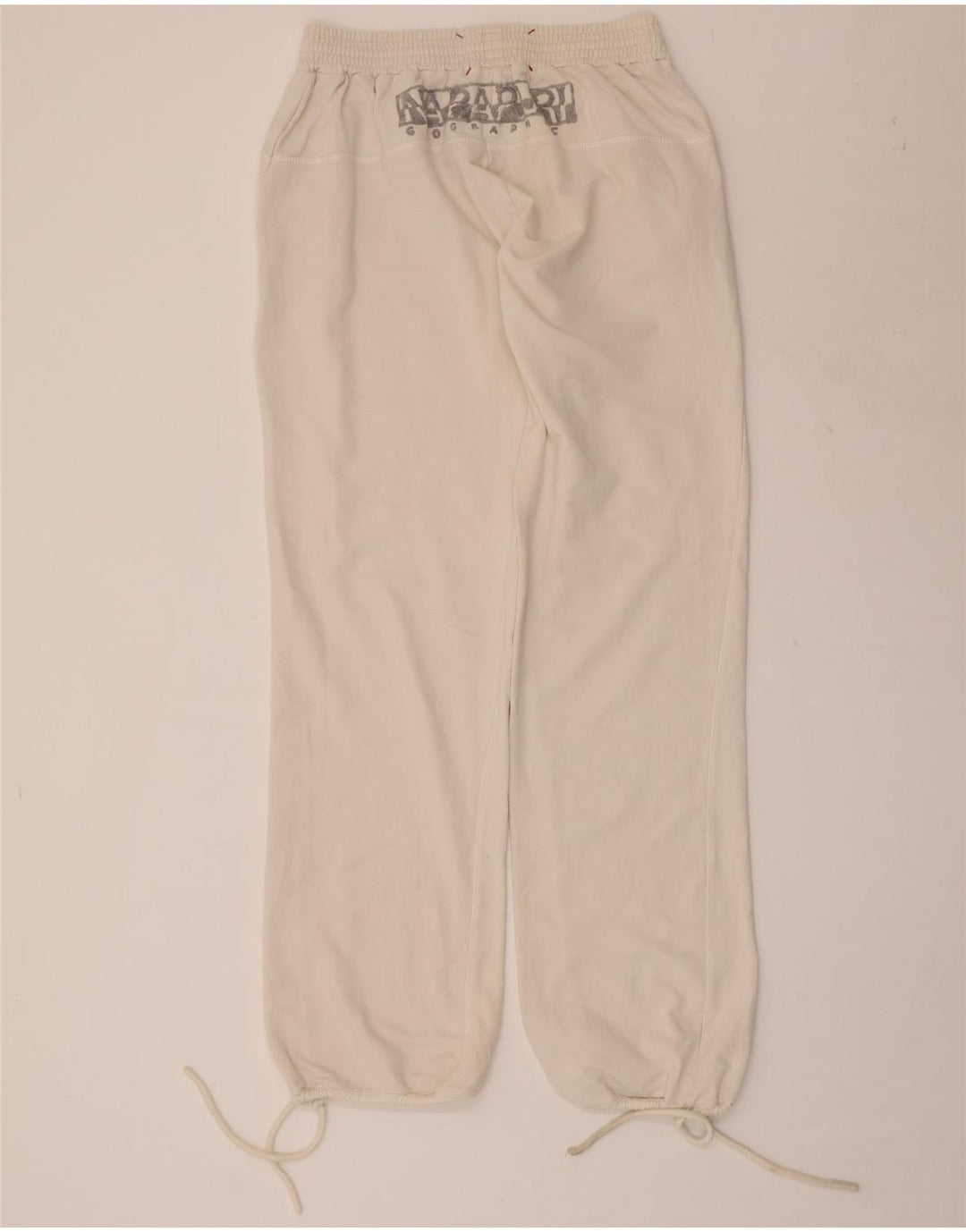 Calça esportiva feminina NAPAPIJRI com estampa gráfica e jogging UK 12 médio branco