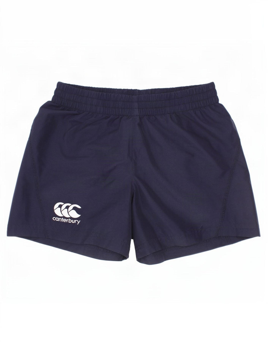 Canterbury Boys Sport Shorts 3-4 anos pequeno poliéster azul marinho