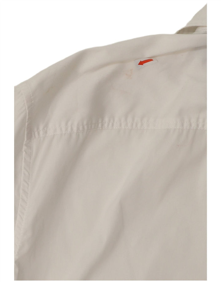 Camisa masculina GUESS Regular Fit XL algodão branco