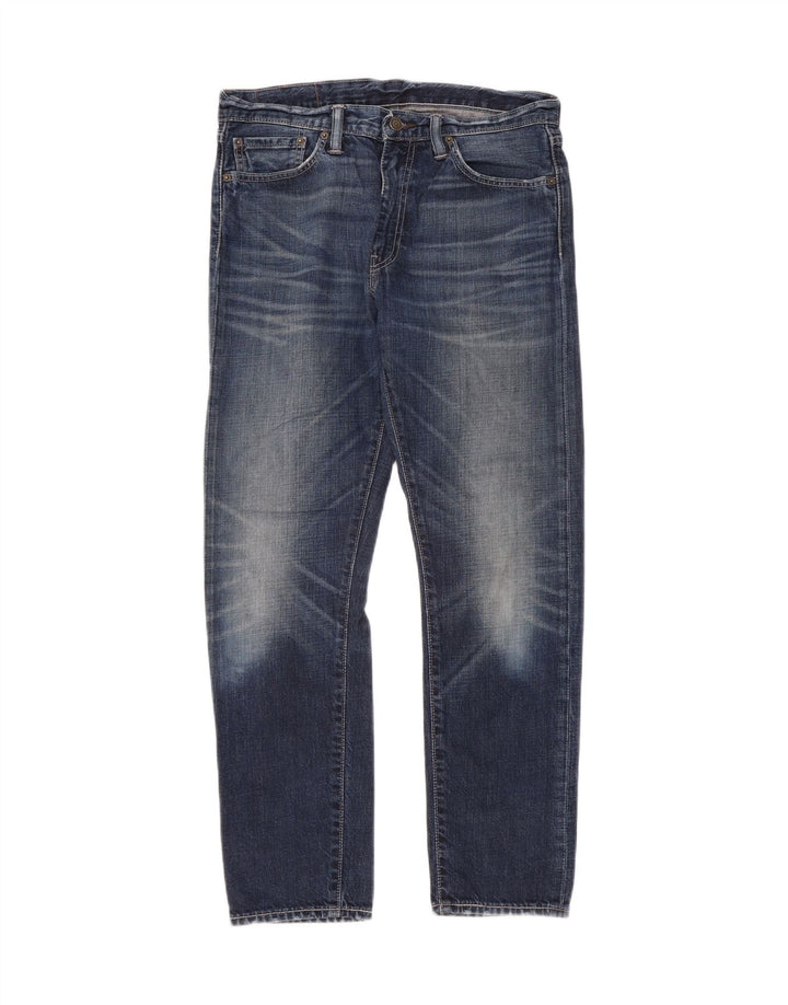 LEVI'S Feminino 508 Tapered Jeans W32 L30 Azul Algodão
