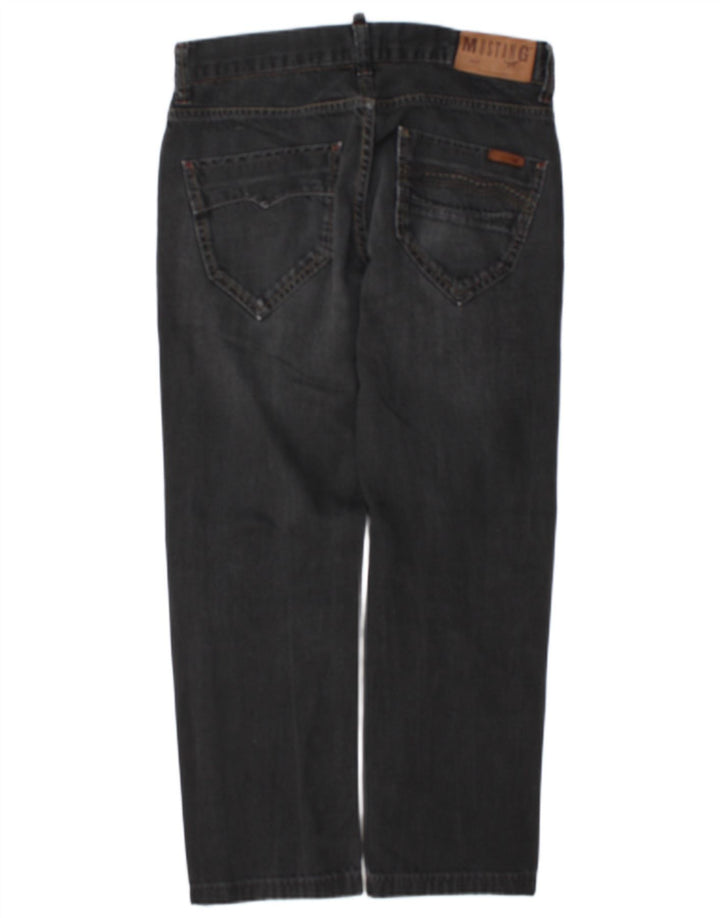 Mustang masculino reto jeans W32 L28 algodão cinza