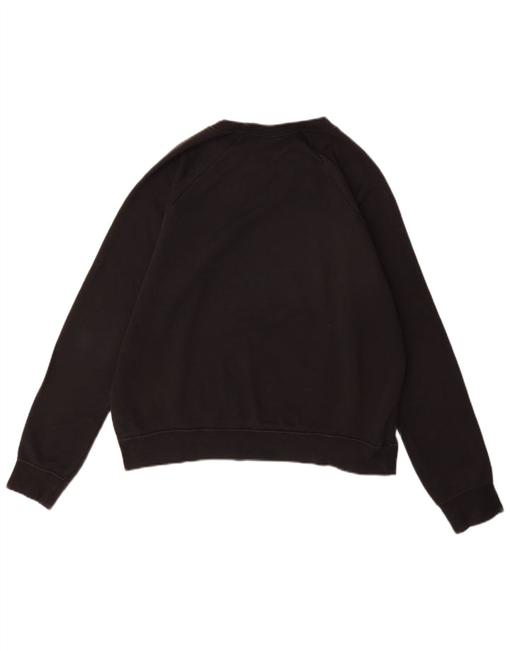 Moletom feminino Nike Jumper UK 14 médio preto algodão