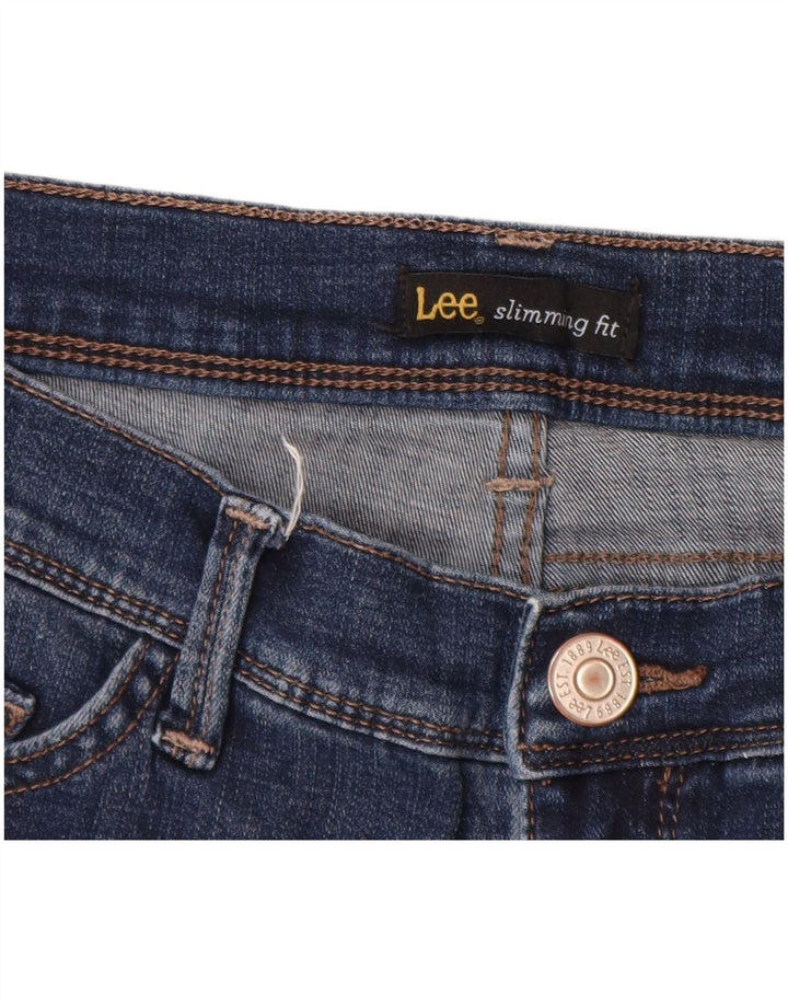 Jeans slim feminino LEE W28 L26 azul
