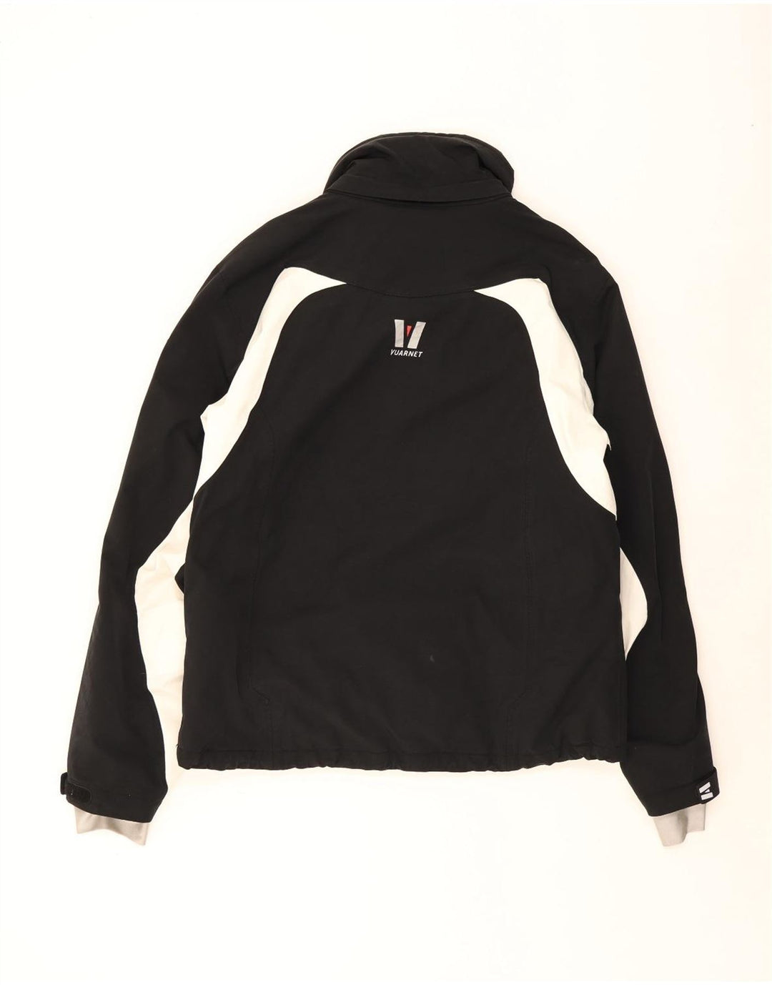 Jaqueta de esqui masculina Vuarnet UK 46 3XL poliamida preta Colourblock