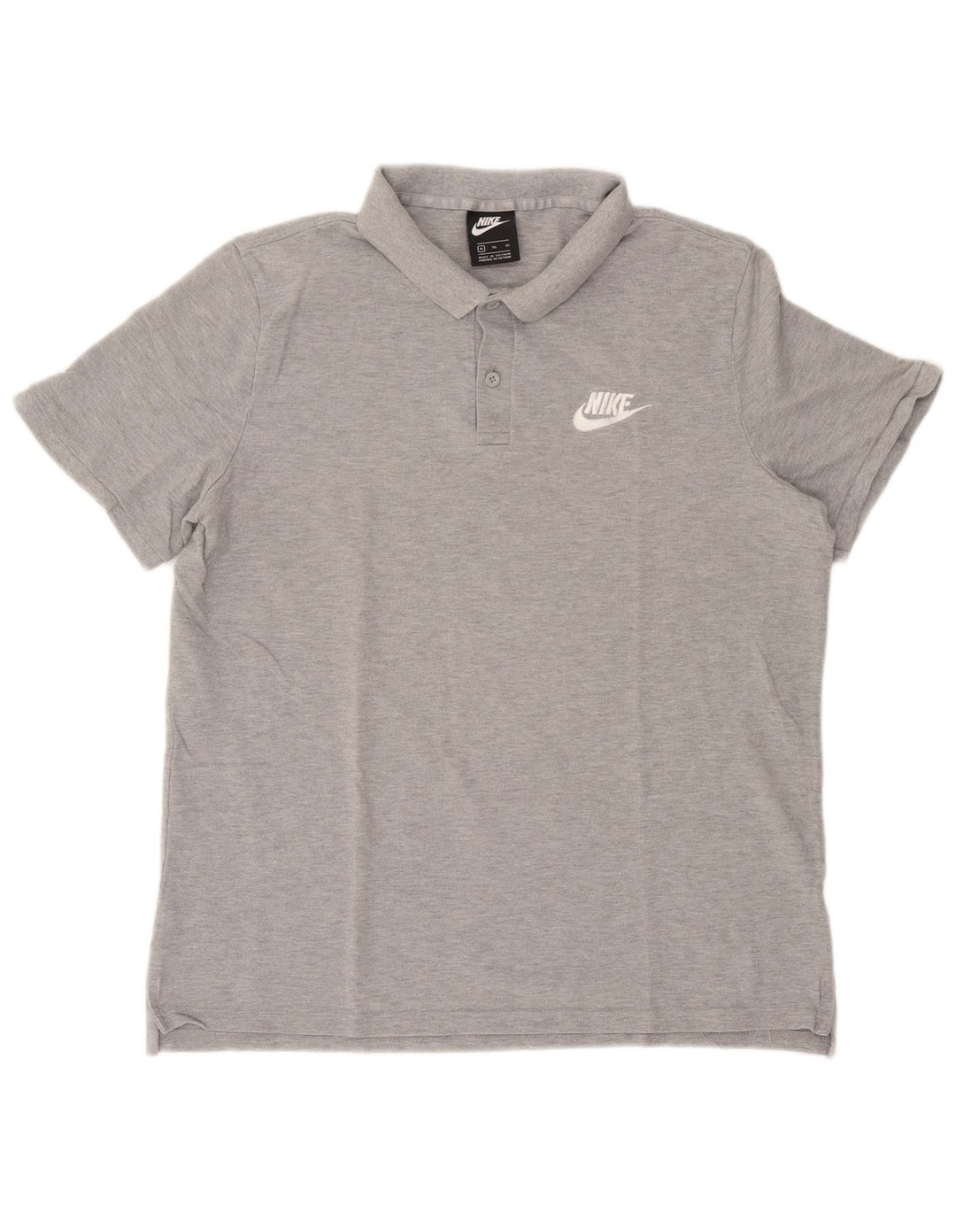 Camisa polo masculina Nike XL cinza manchada