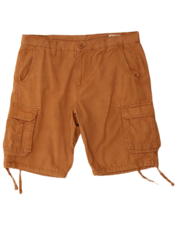 Scout Mens Cargo Shorts Médio W32 Algodão Marrom