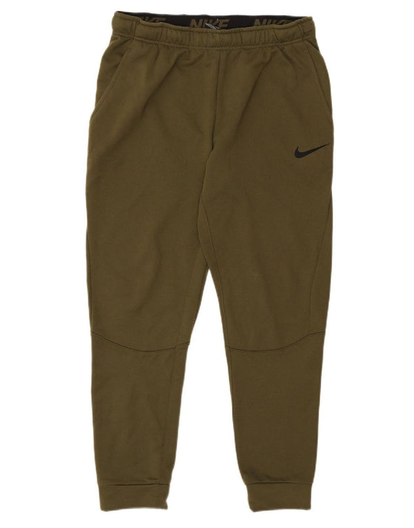 NIKE Mens Dri Fit Calças de treino Joggers Medium Khaki