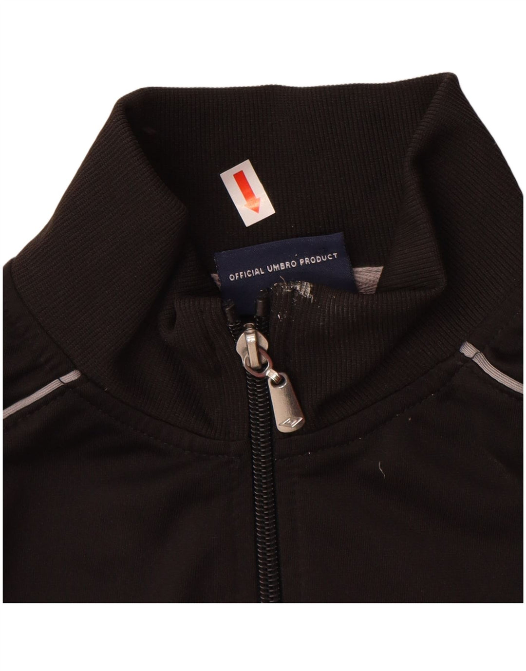 UMBRO Boys Tracksuit Top Jacket 12-13 Anos XL Preto Poliéster