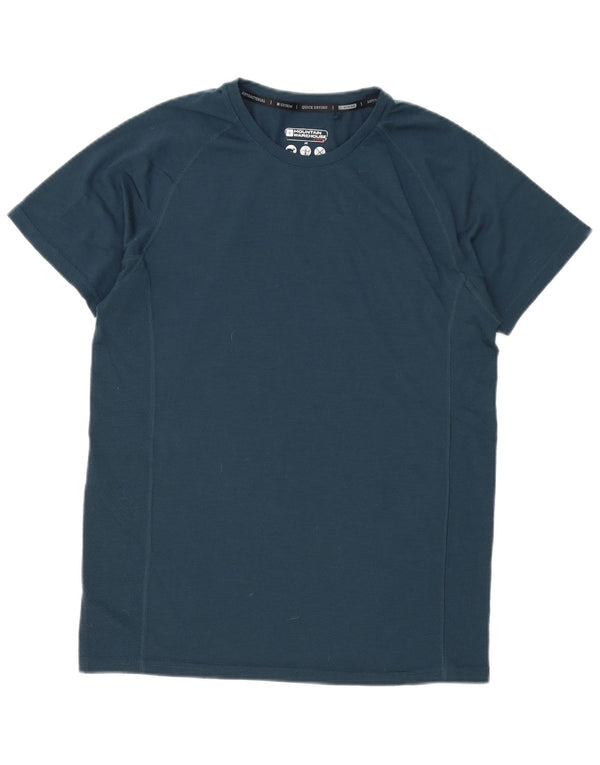 Camiseta masculina Mountain Warehouse poliéster azul marinho médio