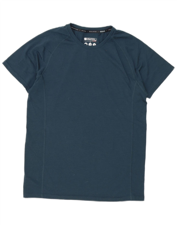 Camiseta masculina Mountain Warehouse poliéster azul marinho médio