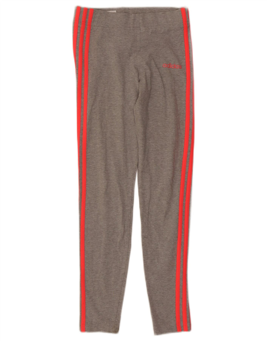 Leggings ADIDAS Menina 13-14 Anos Cinzento Algodão