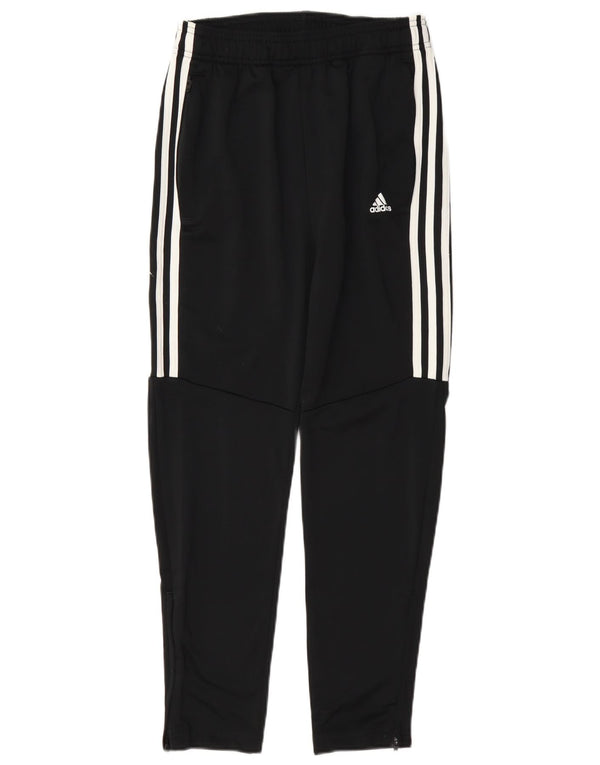 Calças de treino Adidas Boys Climalite 11-12 anos preto poliéster