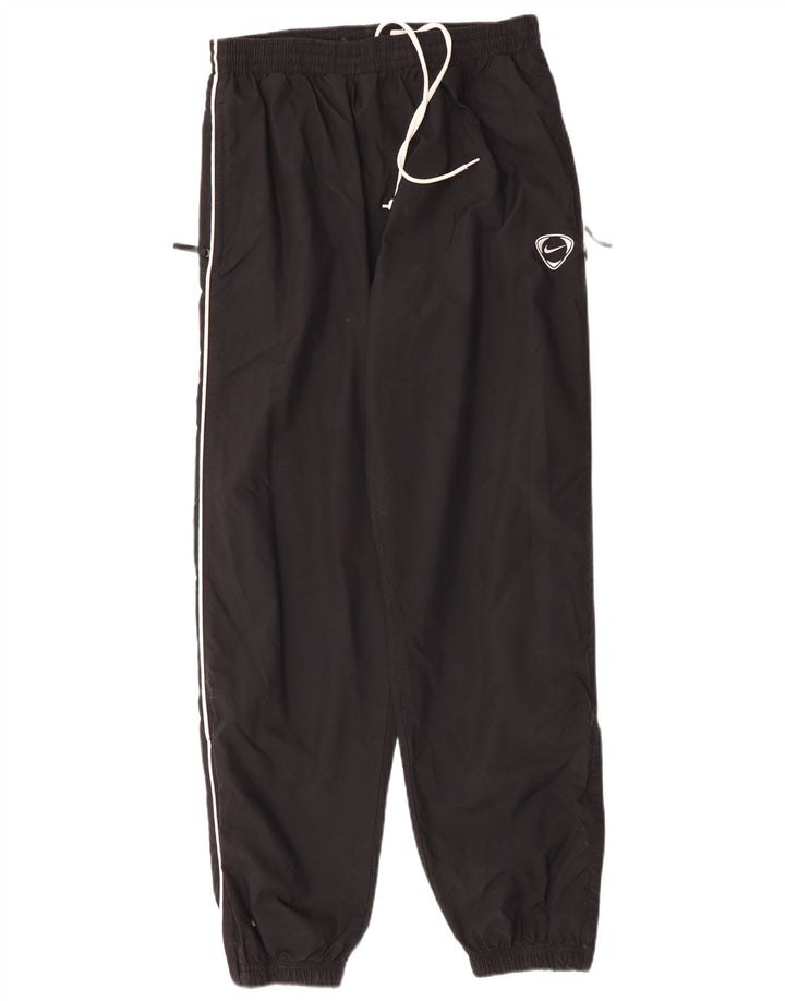 Calça de treino masculina Nike joggers grande poliéster preto