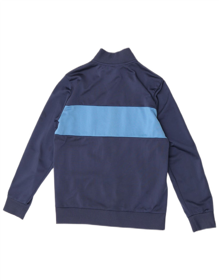 Jaqueta Adidas Meninos Treino Top 11-12 Anos Azul Marinho Colorblock
