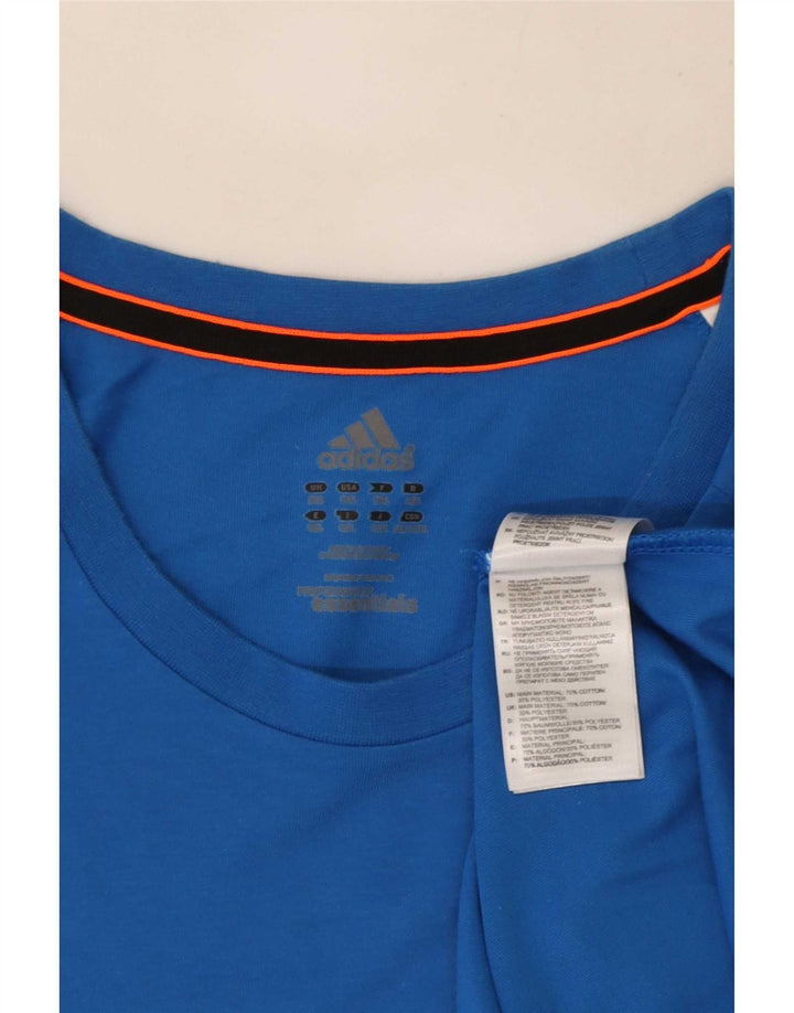 Camiseta masculina Adidas Top 2XL algodão azul