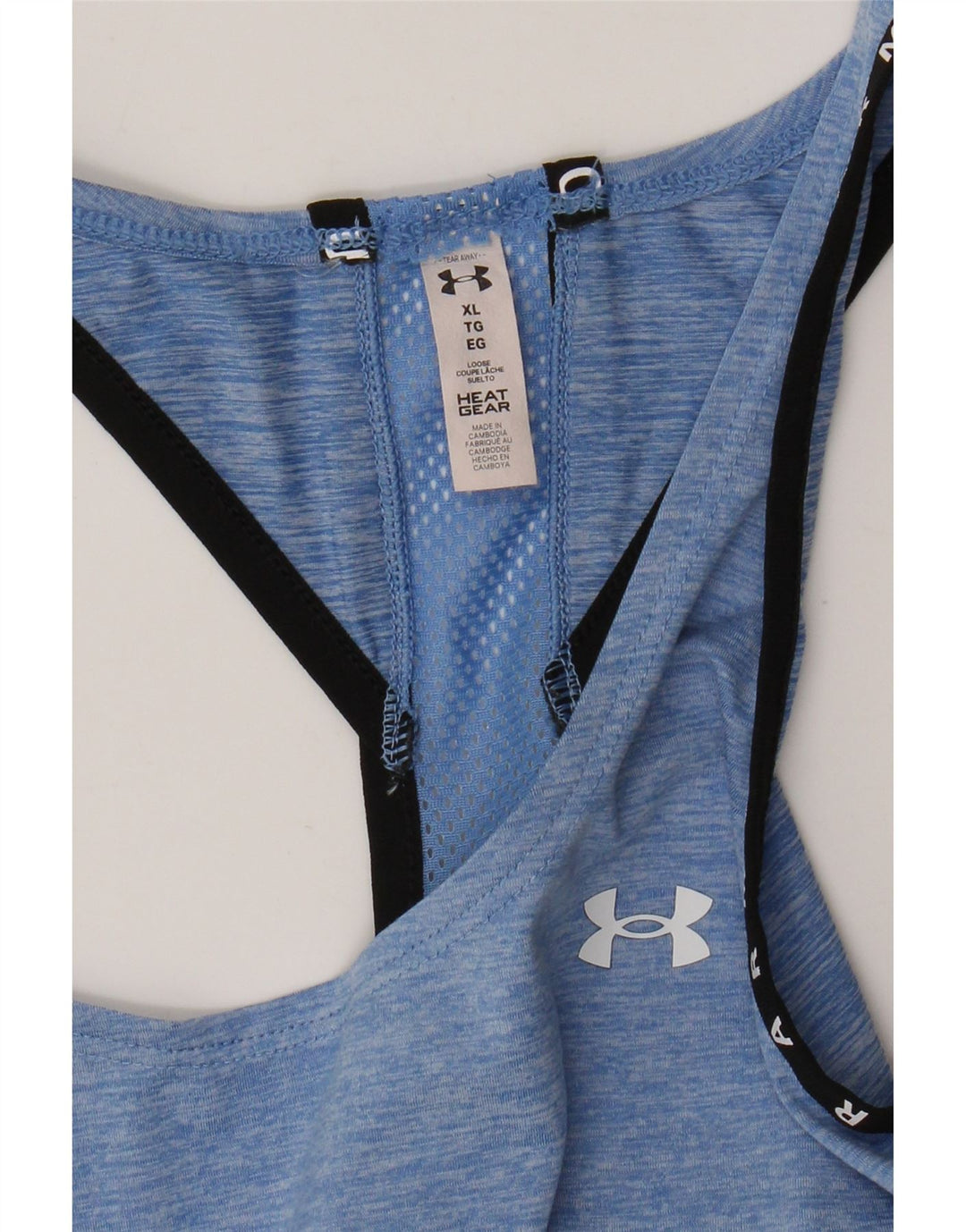 Colete gráfico feminino Under Armour UK 18 XL azul