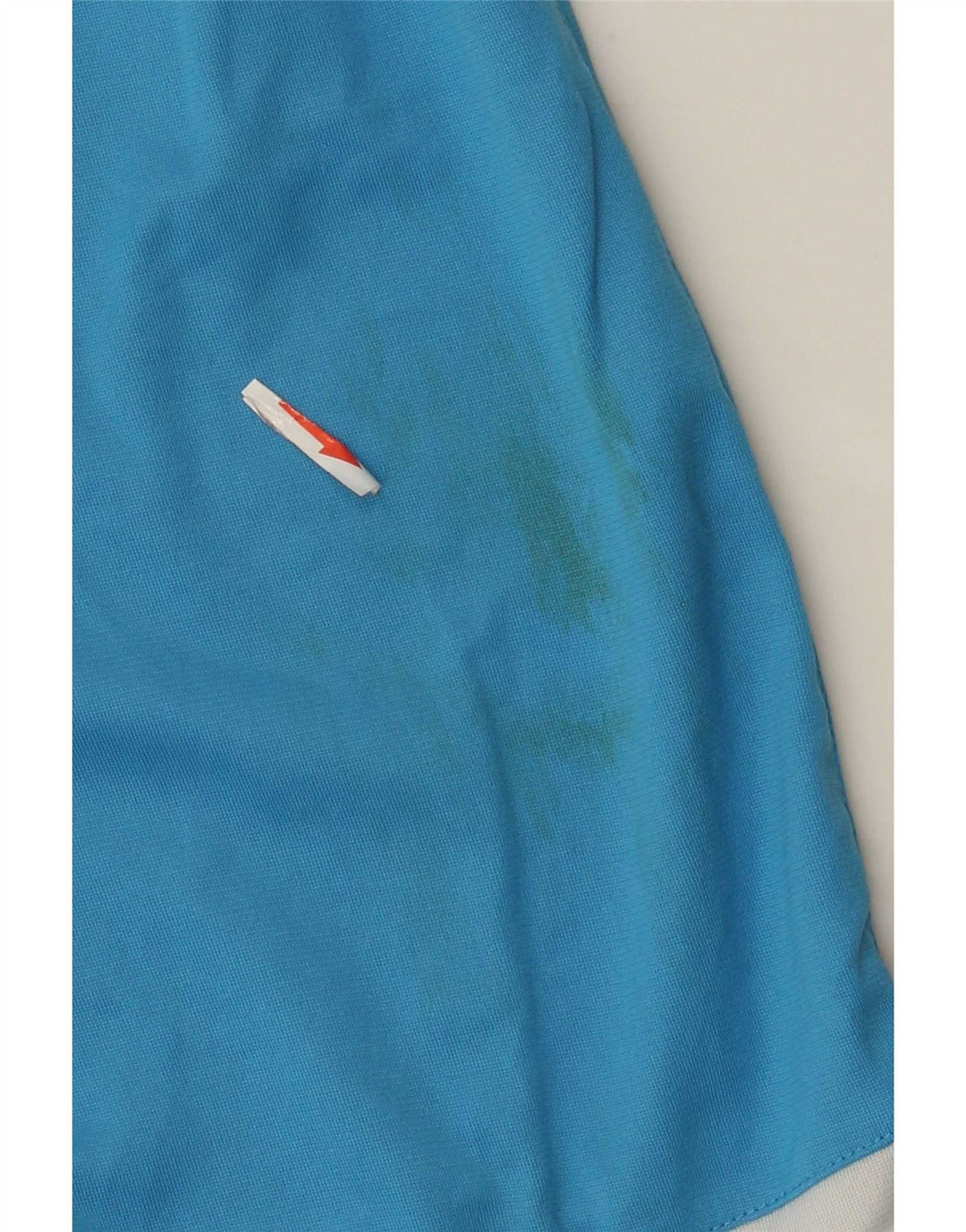 Shorts esportivos masculinos Umbro grande bloco colorido azul