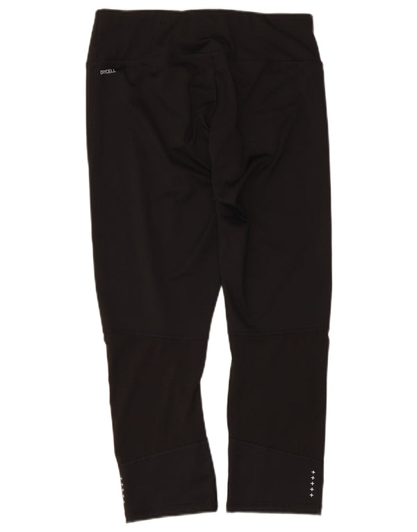 Puma Womens Capri Leggings UK 12 Médio Preto Poliéster