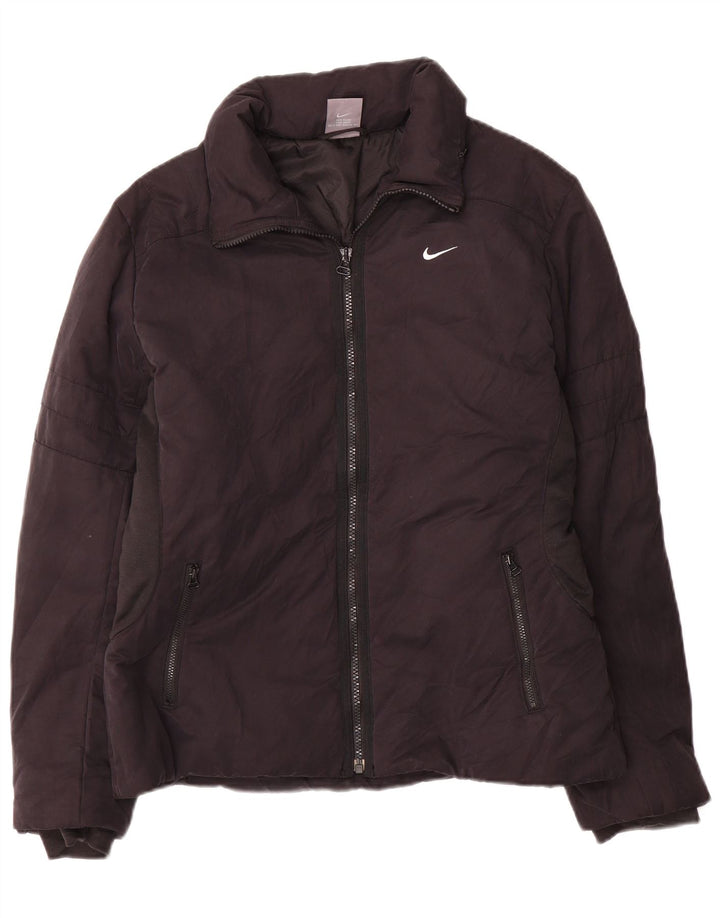 Jaqueta corta-vento Nike feminina UK 16/18 XL preta