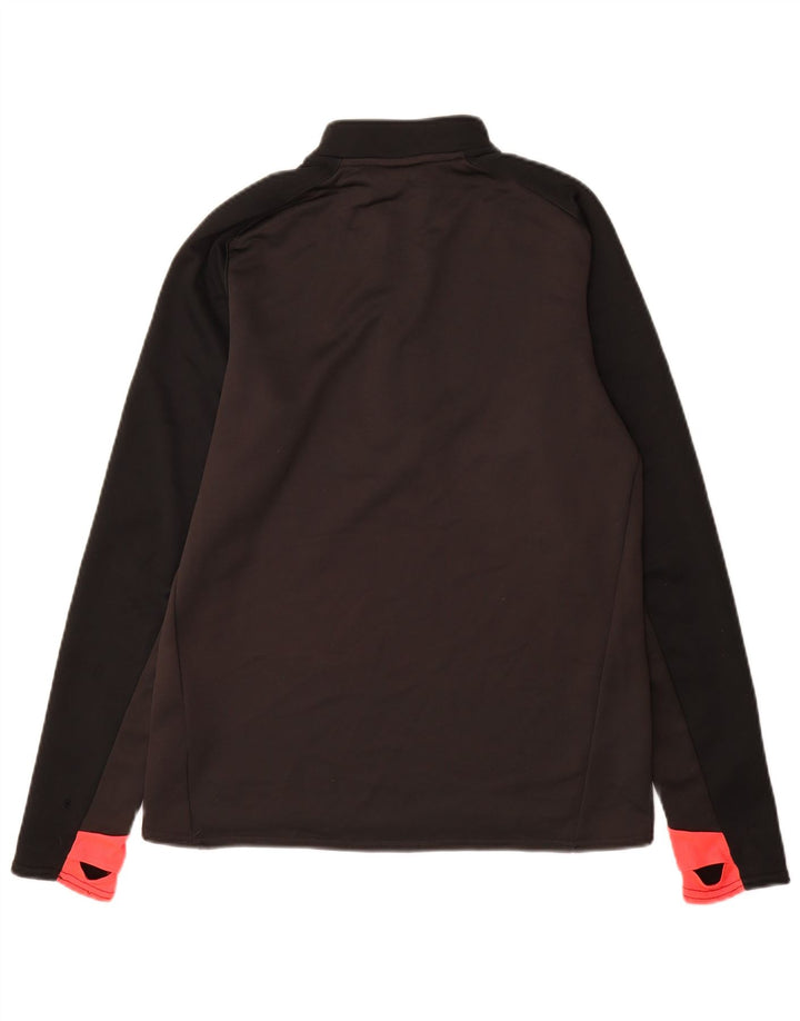 Moletom masculino UMBRO com zíper e gola em bloco colorido cinza pequeno