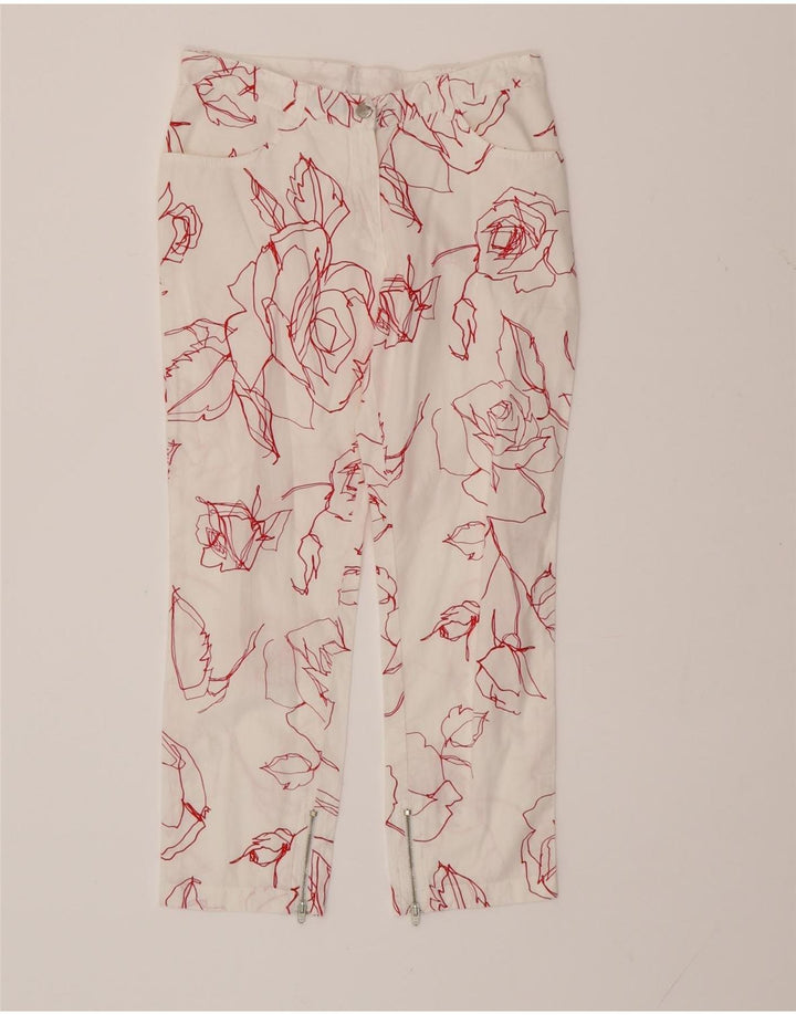 MARIELLA BURANI Calça casual feminina 11-12 anos 2XL W26 L22 Branca