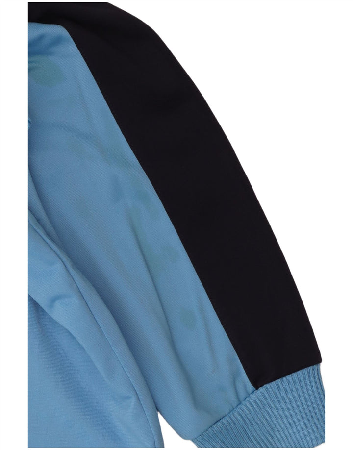 Jaqueta Puma Meninas Treino Top 11-12 Anos Azul Colorblock Poliéster