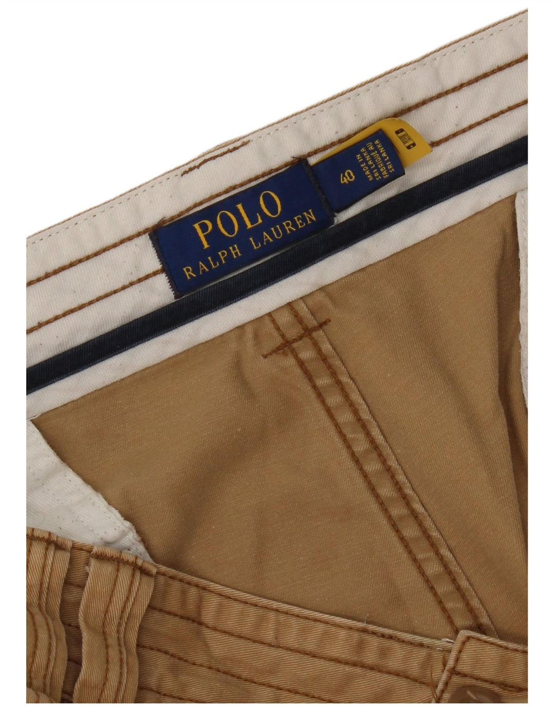 Shorts cargo masculino Ralph Lauren W40 XL bege