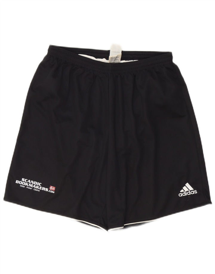 Adidas Mens Climalite Sport Shorts Grande Poliéster Preto