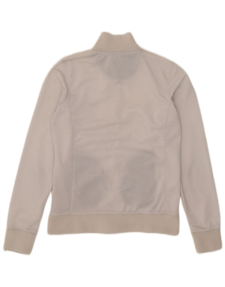 Diadora Womens Tracksuit Top Jacket UK 14 Grande Poliéster Branco