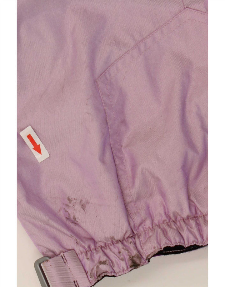 Macacão de esqui feminino vintage EU 38 bloco colorido médio multicolorido