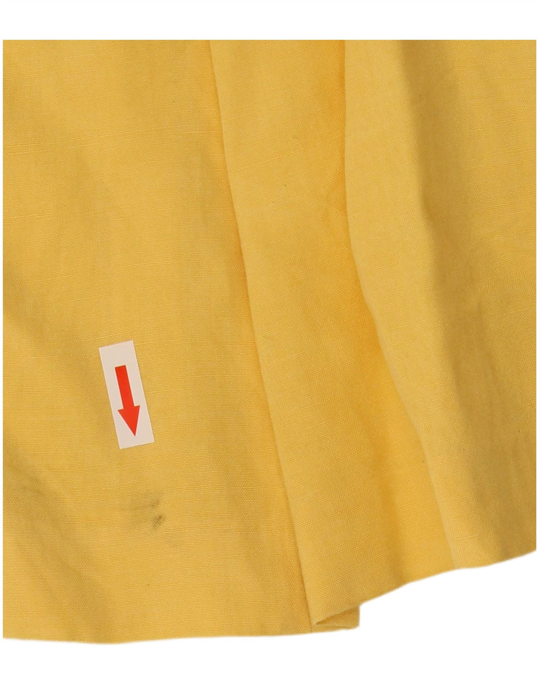 Vestido feminino Roccobarocco A-Line UK 10 pequeno amarelo