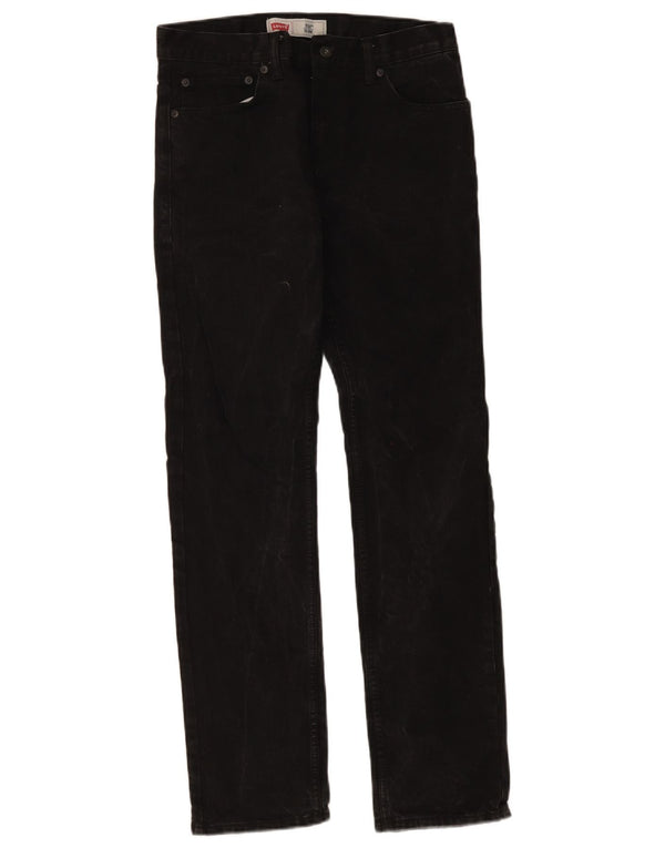 Levi's Meninos 511 Slim Jeans 15-16 Anos W30 L30 Algodão Preto