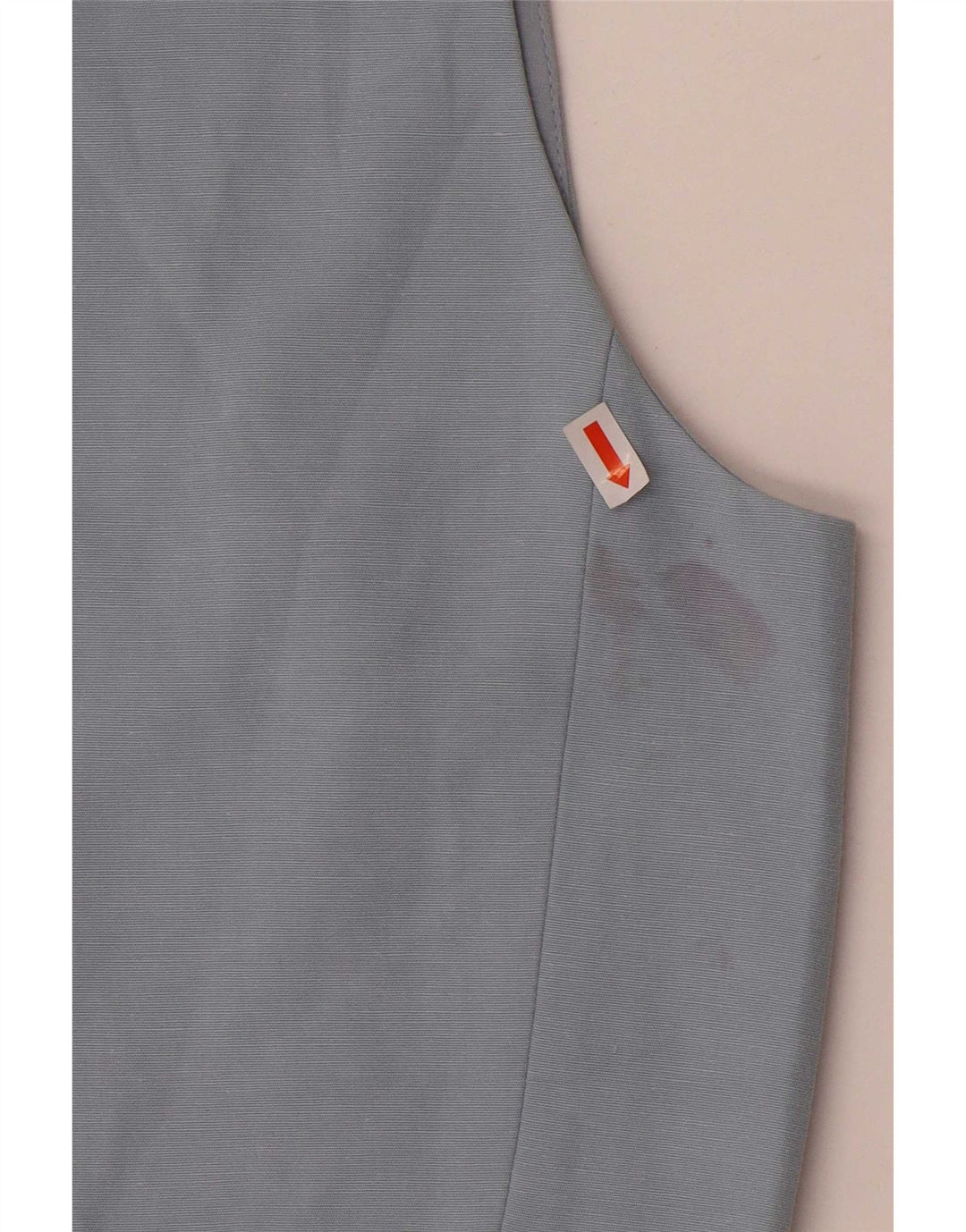 Colete feminino Zara UK 12 azul médio