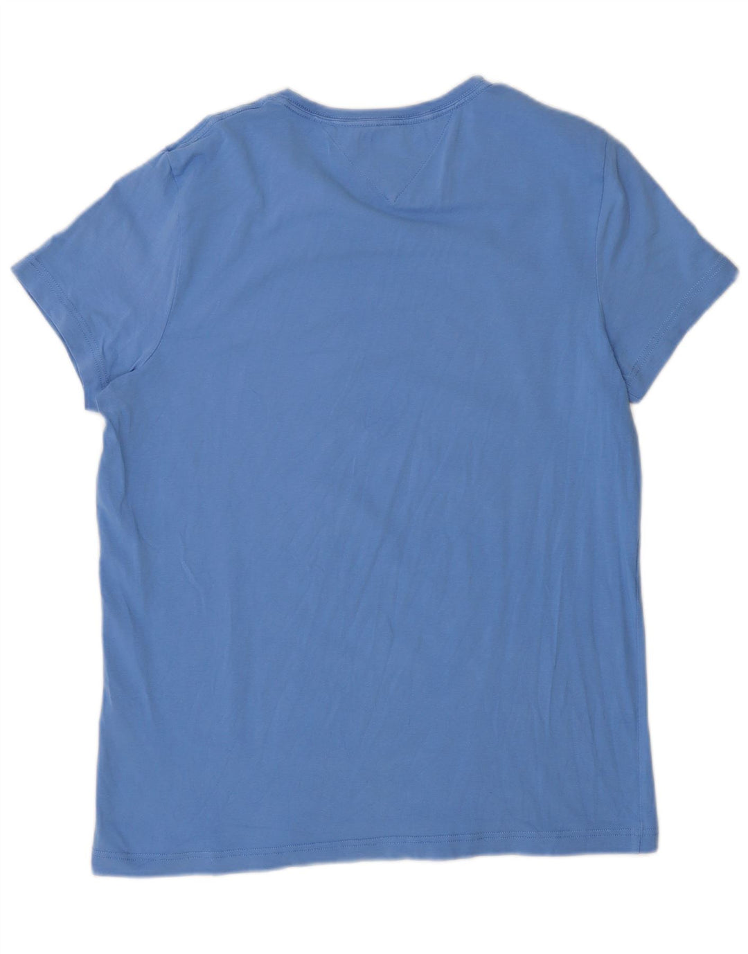 Tommy Hilfiger Mens Extra Slim Camiseta Top Grande Algodão Azul