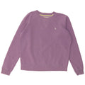 JACK WILLS Suéter feminino cropped oversized Reino Unido 8 pequeno roxo
