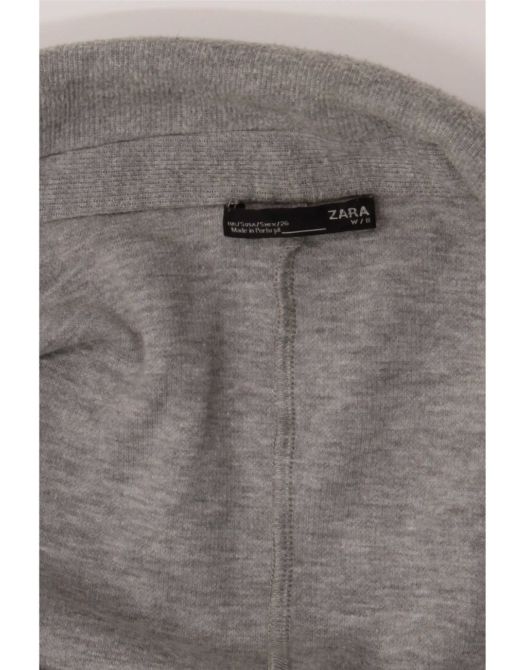Sobretudo aberto feminino Zara UK 10 pequeno cinza