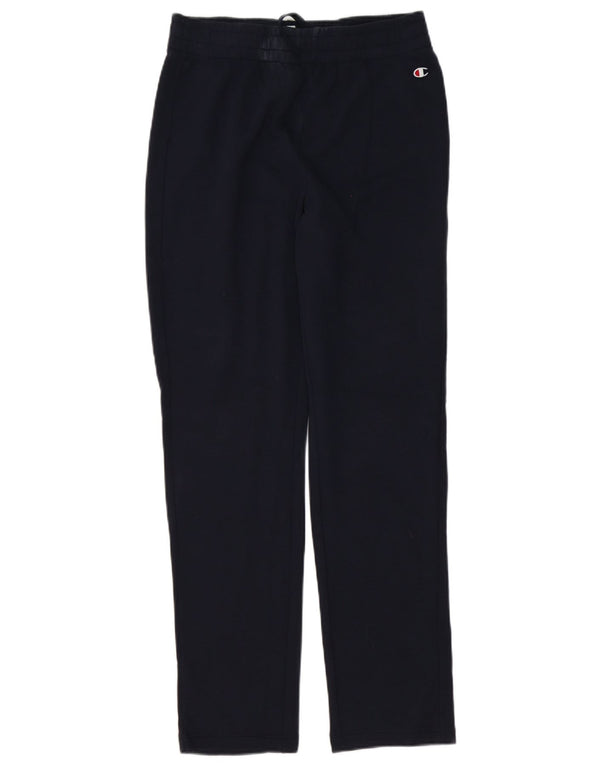 Calça de treino feminina Champion UK 14 algodão azul marinho médio