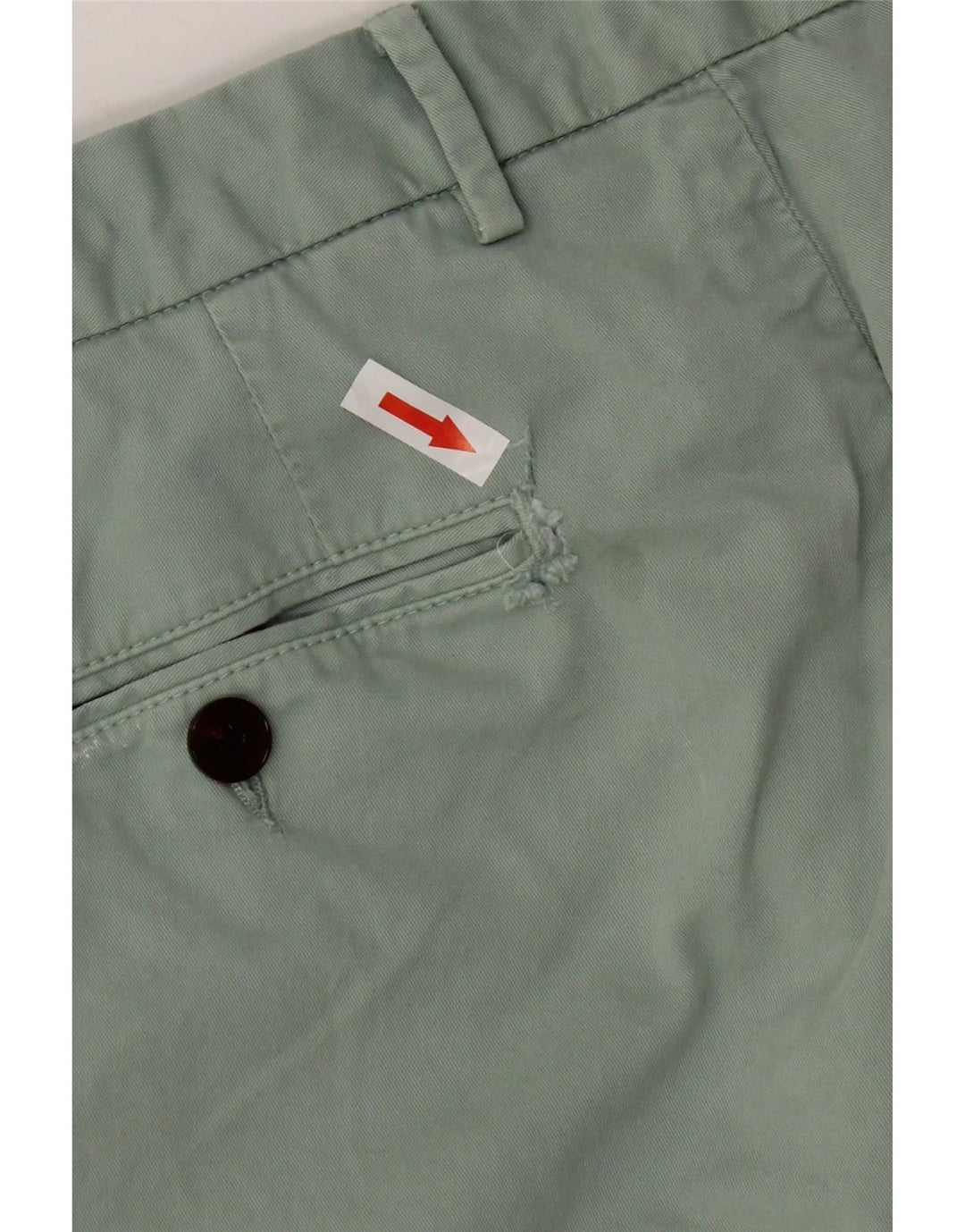 Hackett Mens Chino Shorts Grande Algodão Verde