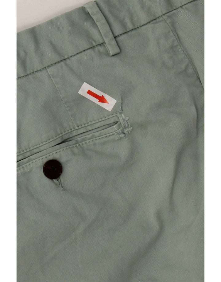 Hackett Mens Chino Shorts Grande Algodão Verde