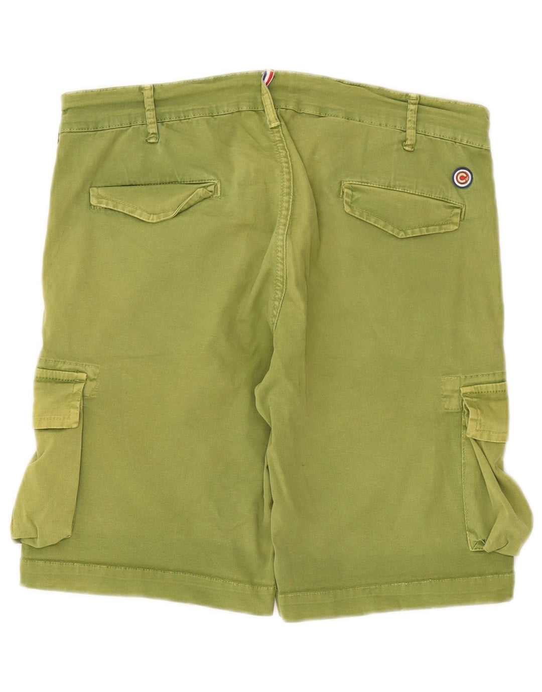Colmar Mens Cargo Shorts IT 46 Pequeno W29 Algodão Verde