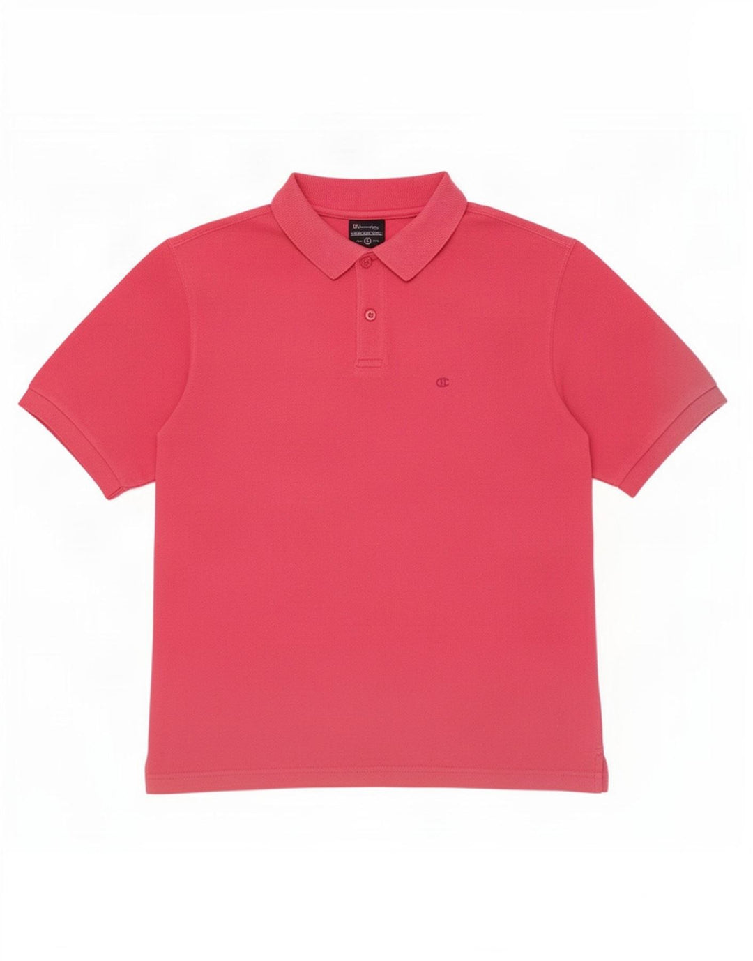 Camisa polo masculina Champion algodão rosa médio