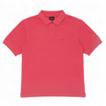 Camisa polo masculina Champion algodão rosa médio