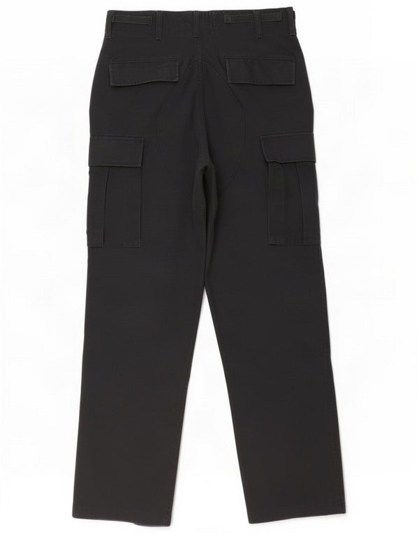Propper Mens Straight Cargo Calças W27 L31 Azul Marinho Algodão