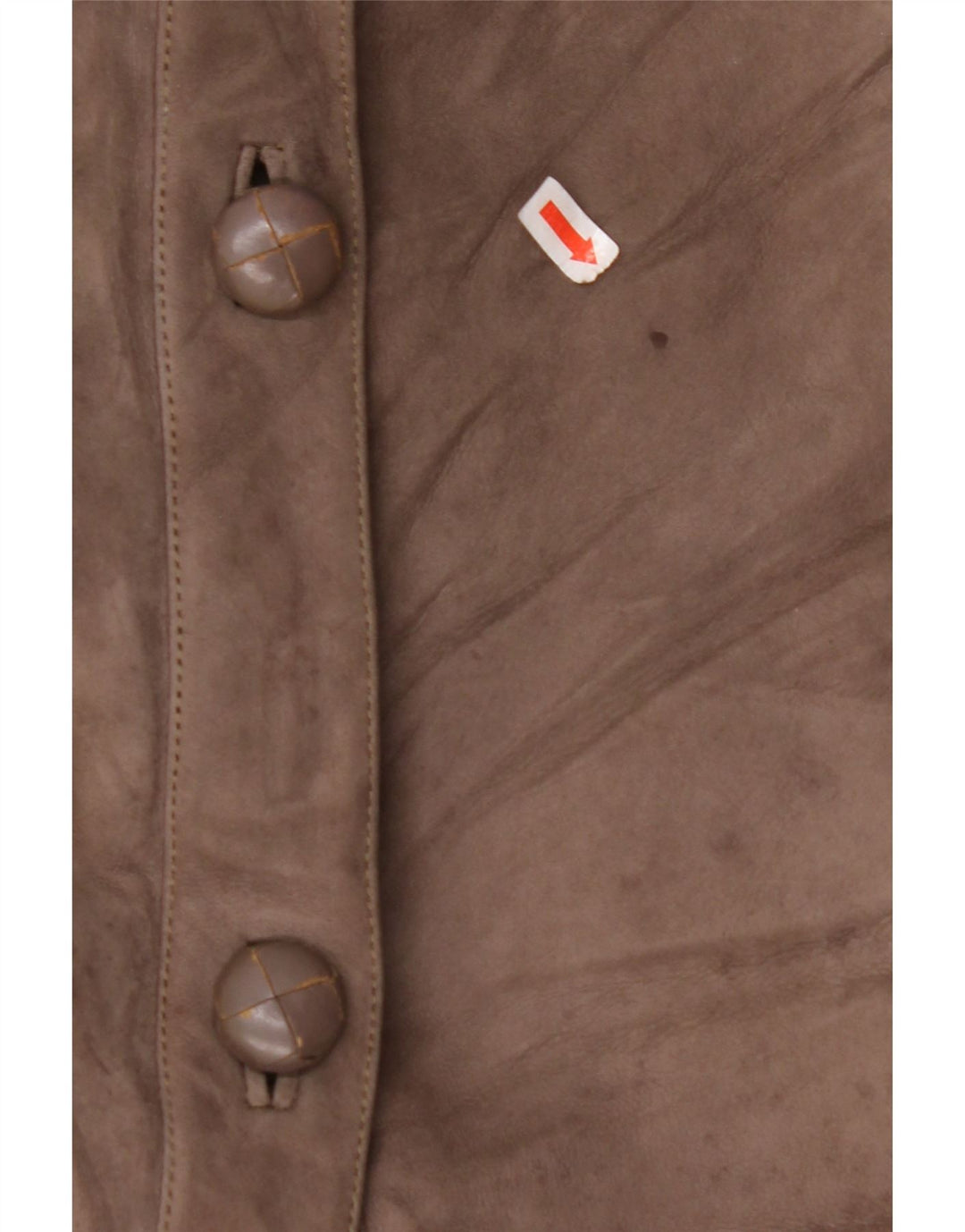 Casaco feminino VINTAGE Shearling UK 14 grande bege