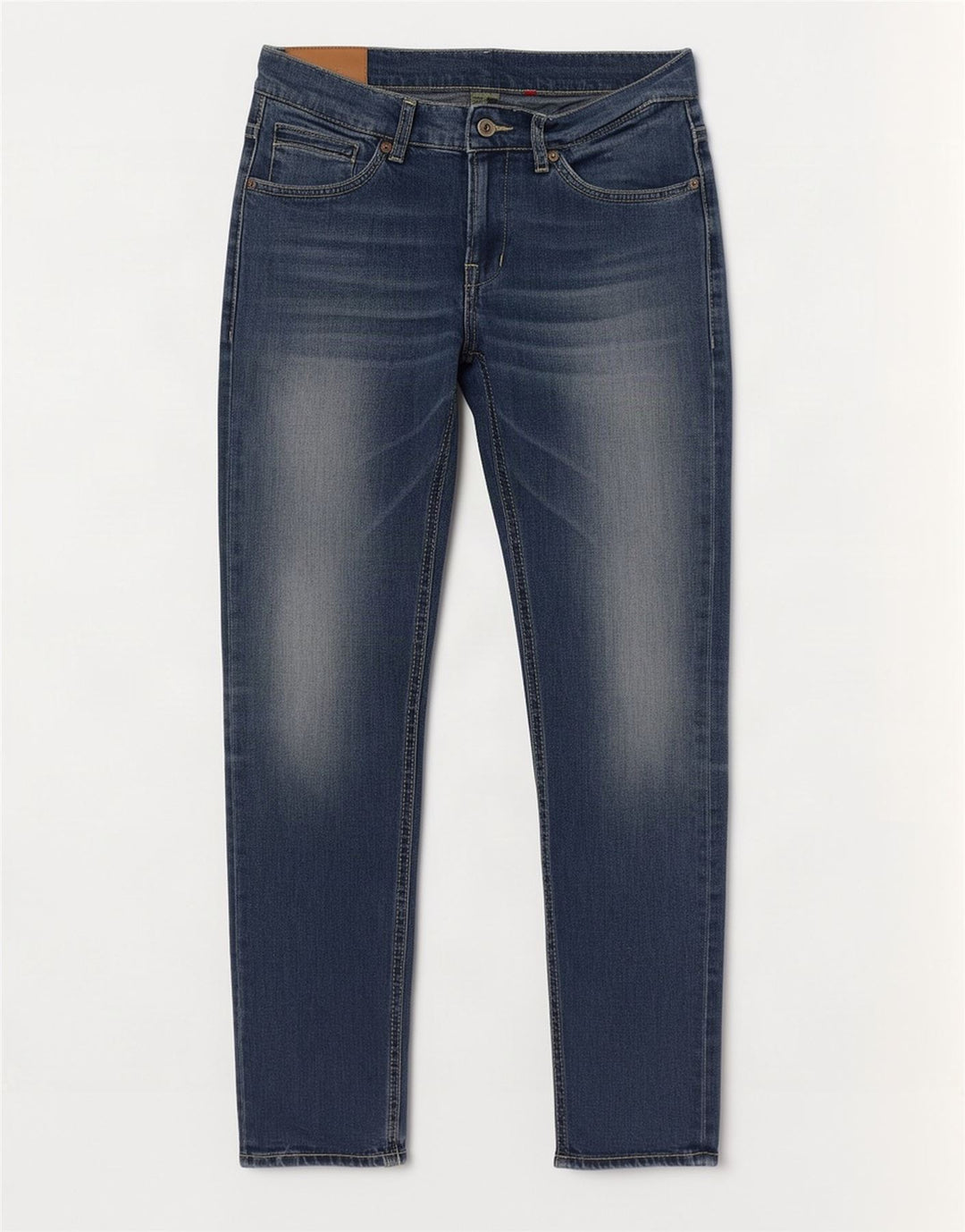 Dondup Jeans Slim Feminino W33 L32 Azul Algodão