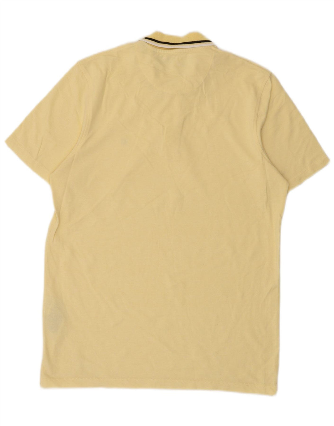 Camisa polo masculina Jack & Jones médio algodão amarelo