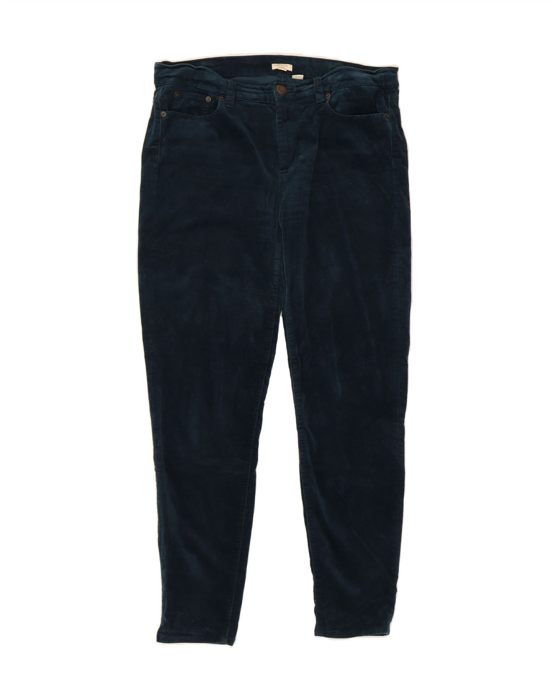 J. CREW Womens Slim Casual Trousers W31 L28 Green Cotton Vintage J. Crew and Second-Hand J. Crew from Messina Hembry 